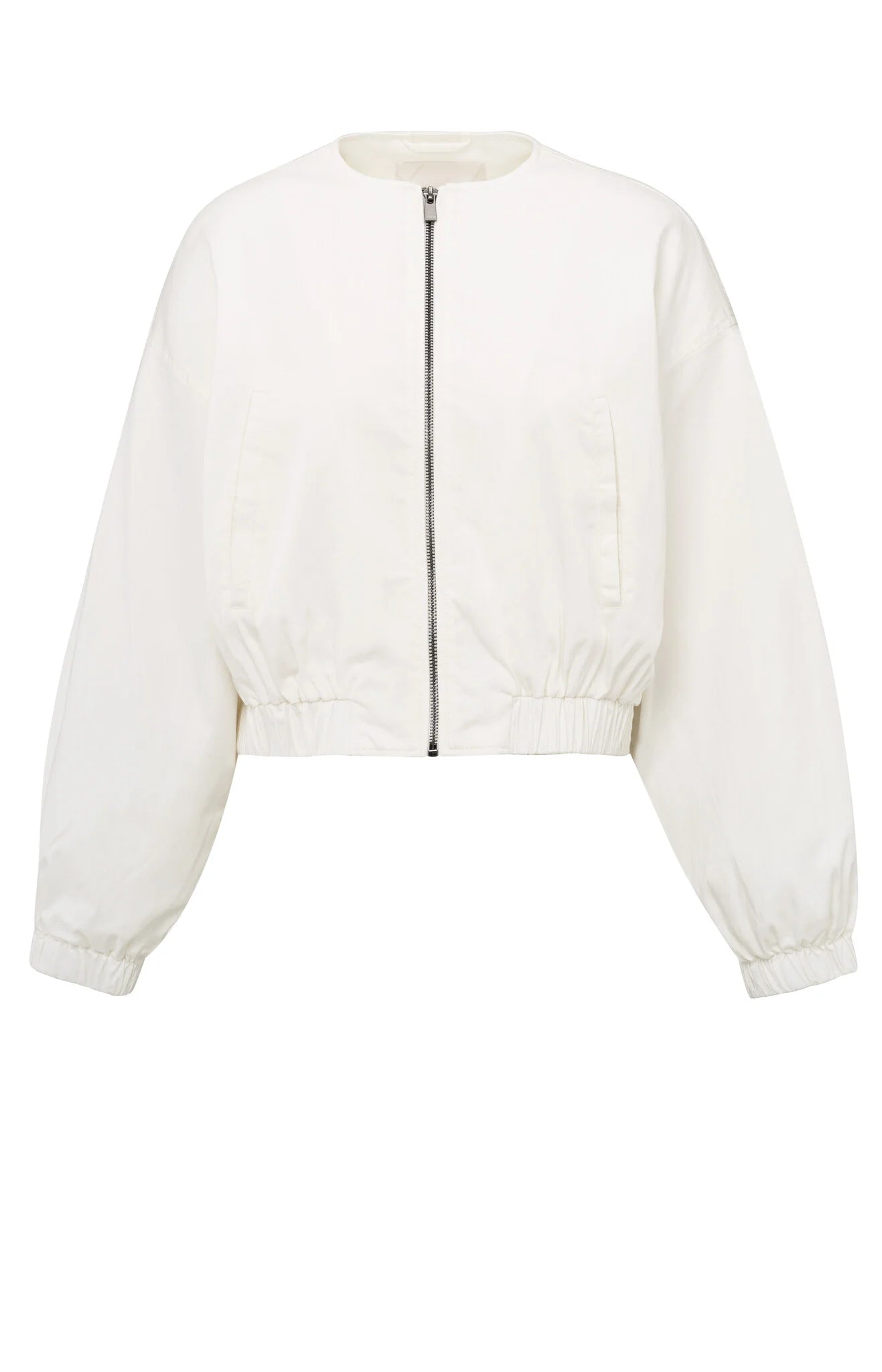 Weißer Modisch Jacke