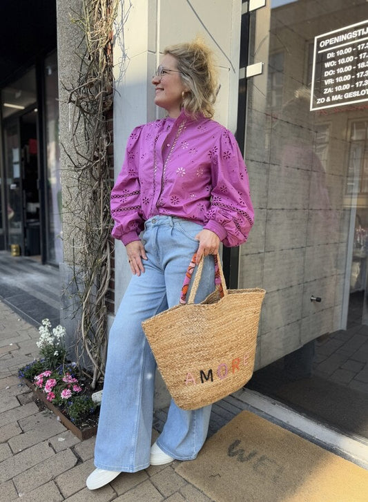 Rosa Bluse