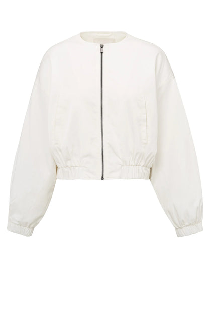 Weißer Modisch Jacke